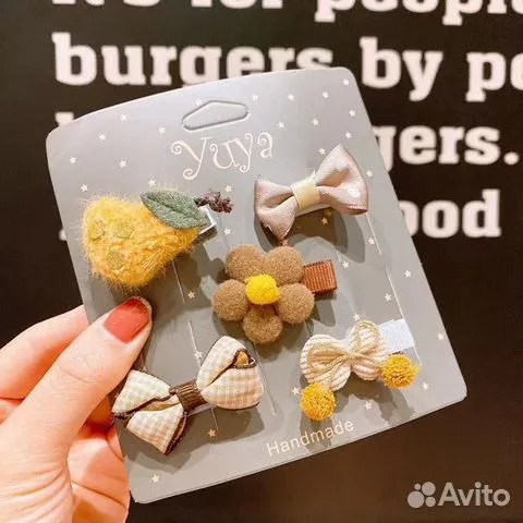 Hair clip set - Pear
