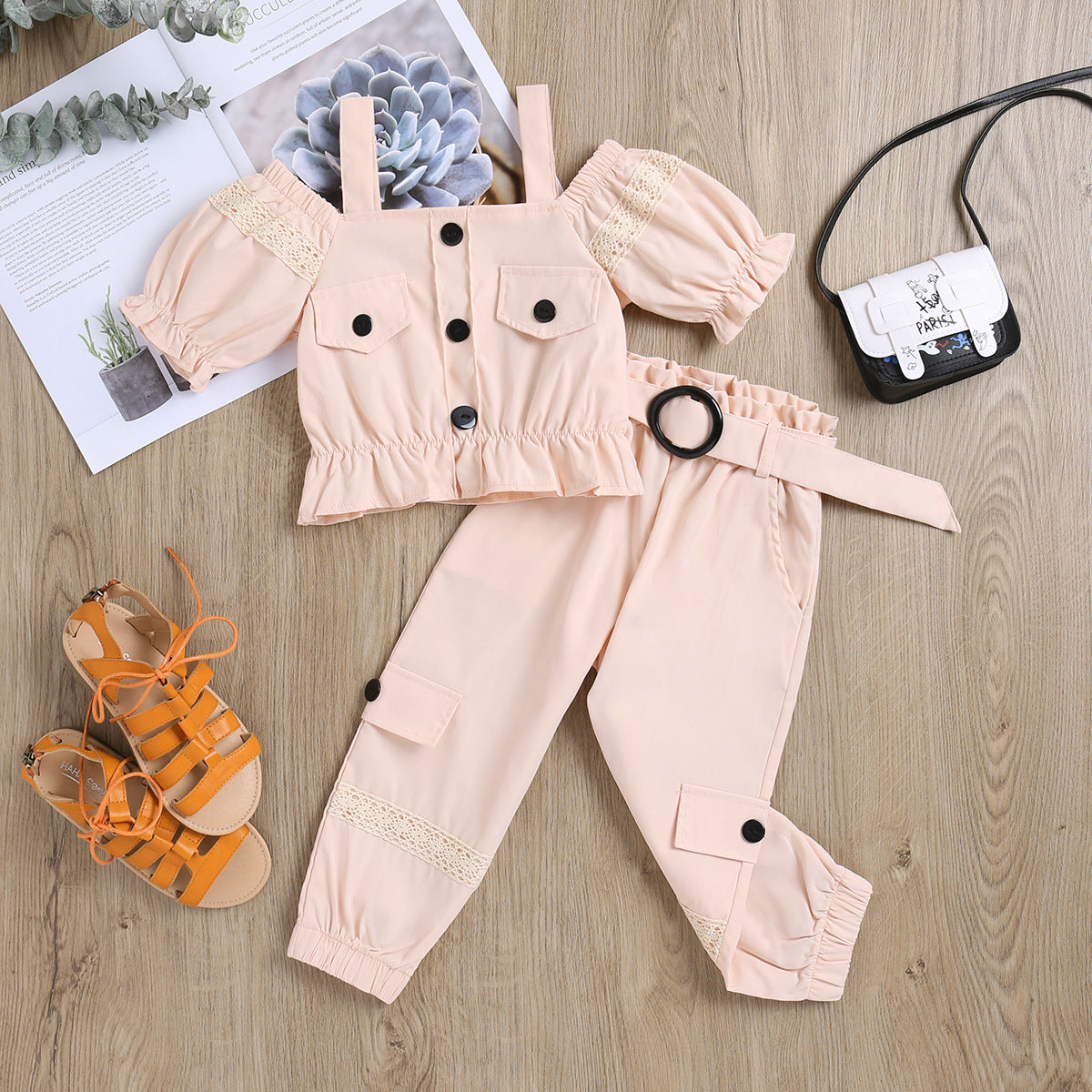 fairy flutter ruffle set