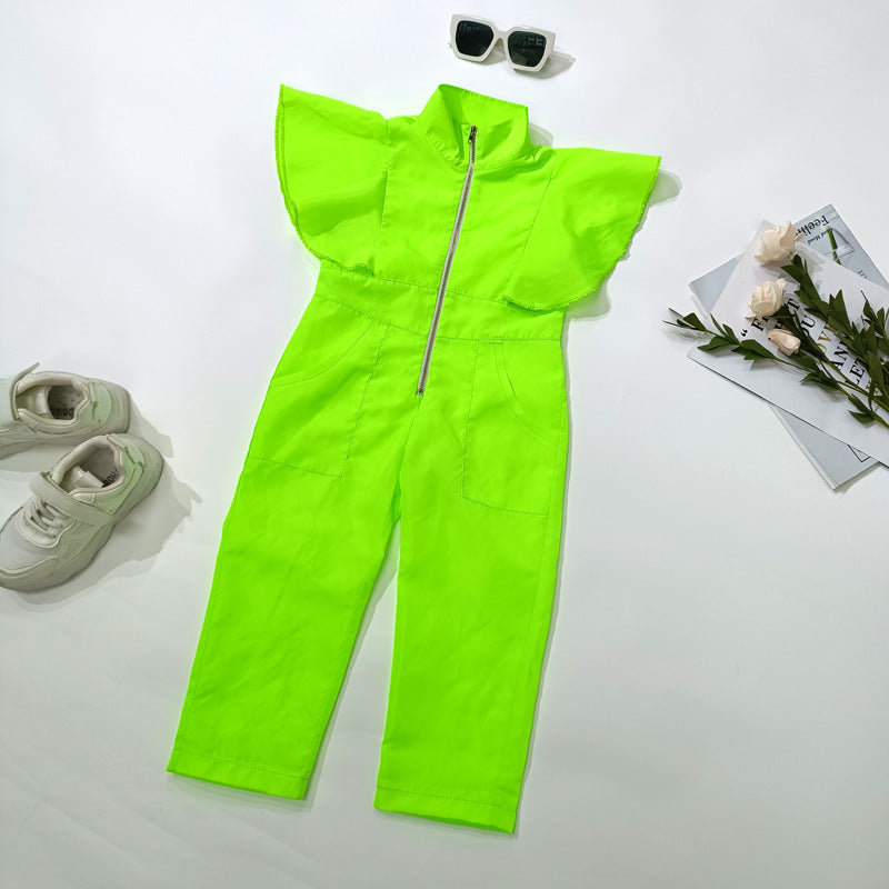 sleeveless jumpsuit