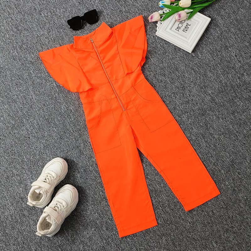 sleeveless jumpsuit