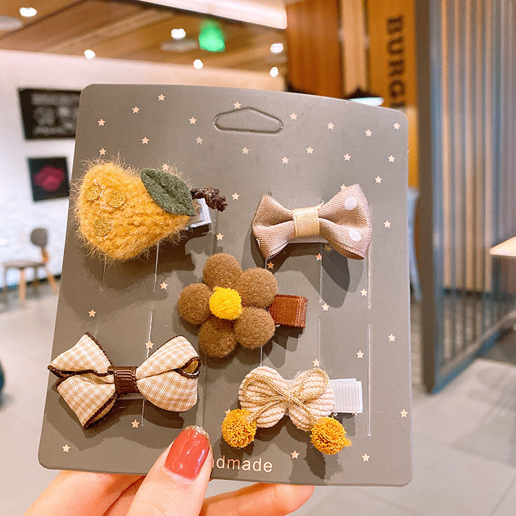 cute hair clip set