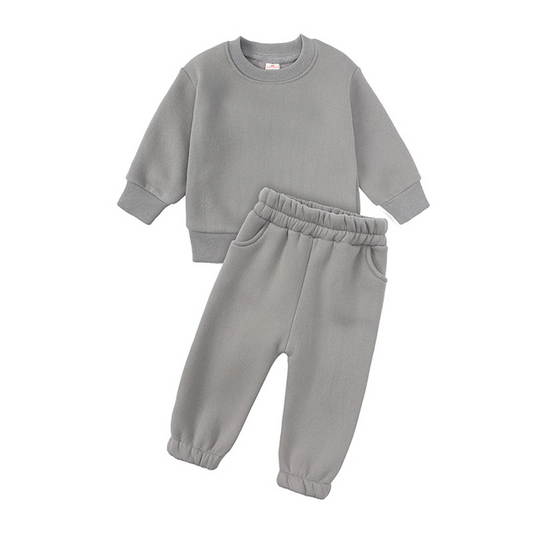 Tiny Athlete Set - Slate Grey