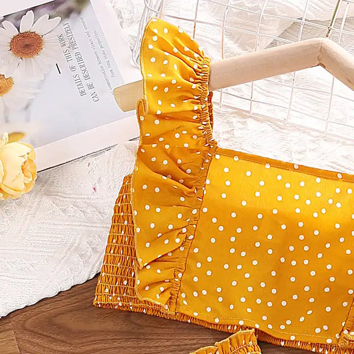 Sunshine Polka Dot Co-ord Set
