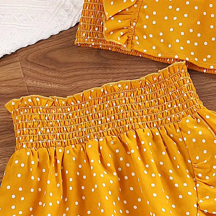 Sunshine Polka Dot Co-ord Set