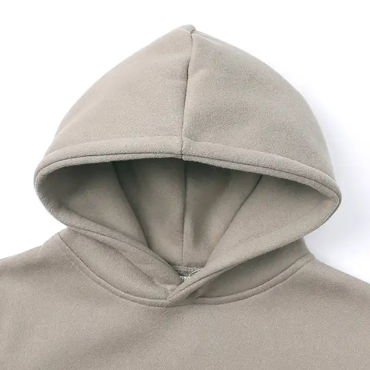 Active Tots' Hoodie & Shorts Set - Khaki