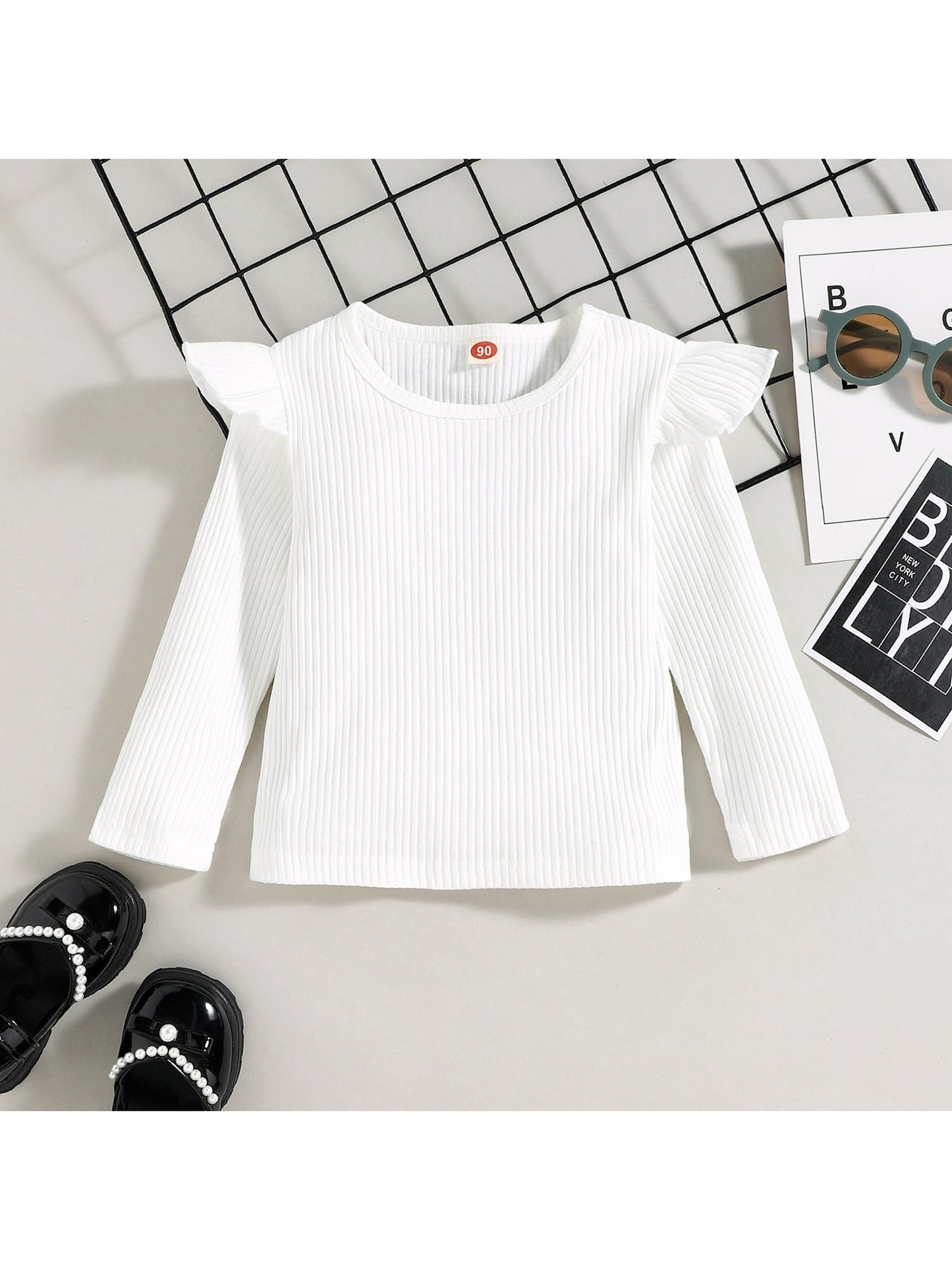 Sweet Ruffles Set - Black and White