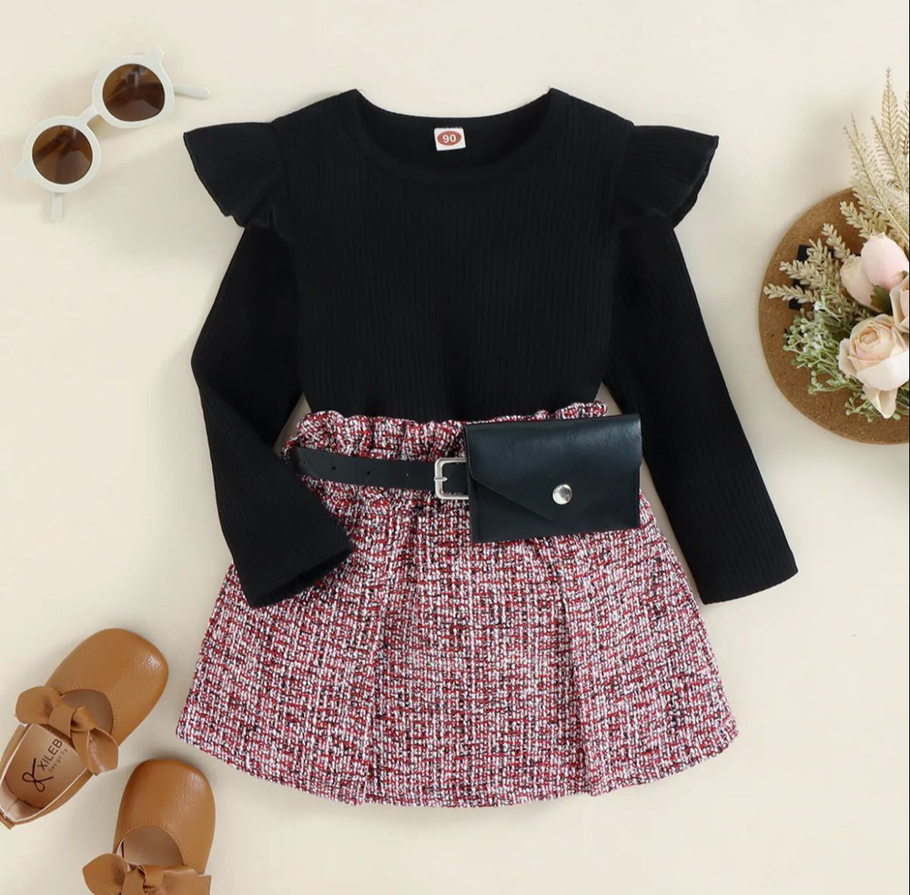 Ruffle Fun Set with Matching Bag