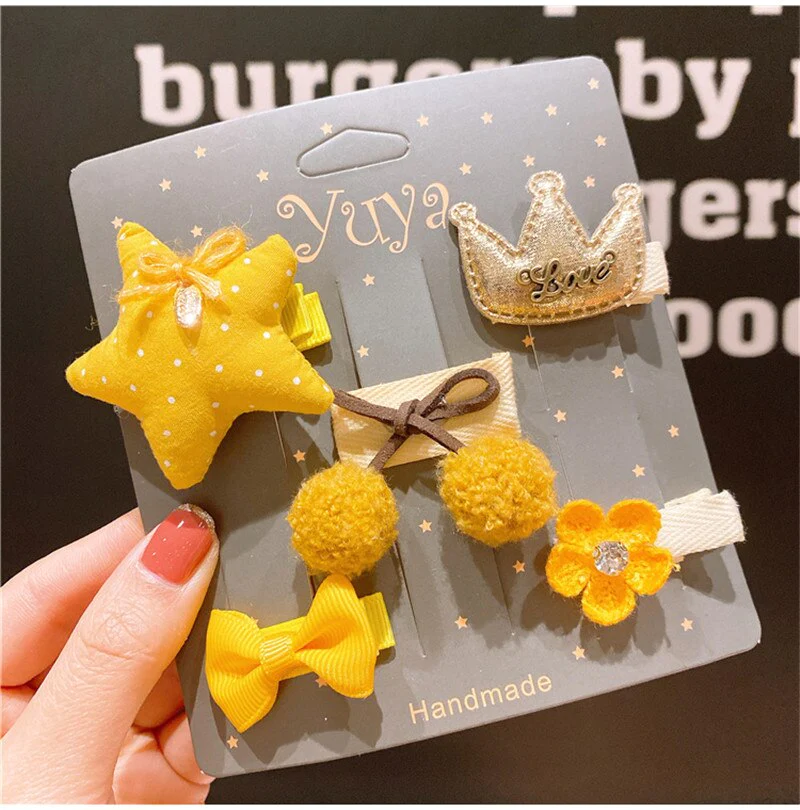Hair clip set - Shooting star