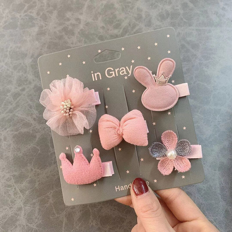 Hair clip set - Crown