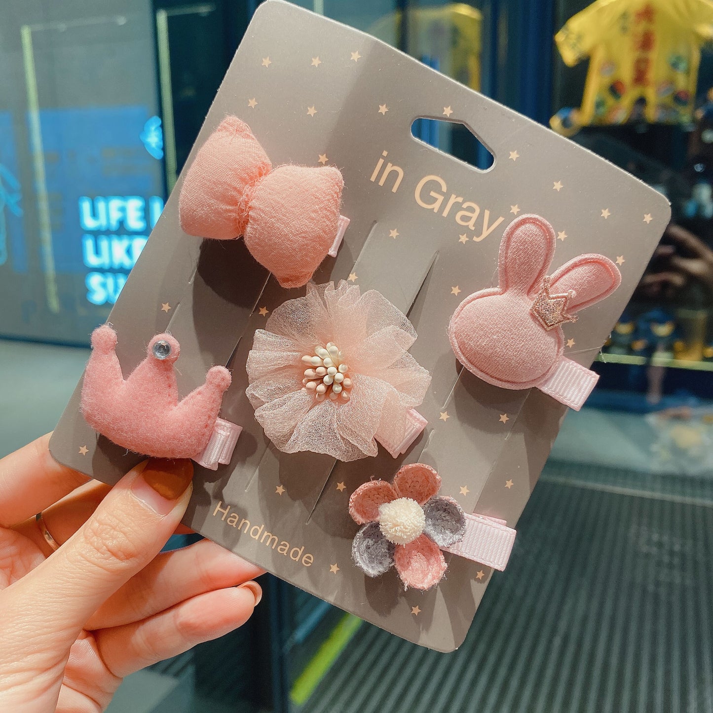 Hair clip set - Crown