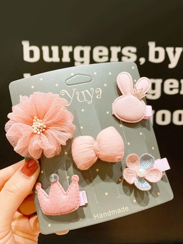 Hair clip set - Crown
