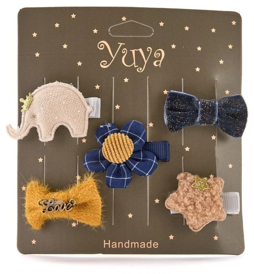 Hair clip set - Elephant