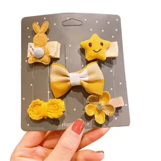 Hair clip set - Bunny
