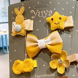 Hair clip set - Bunny