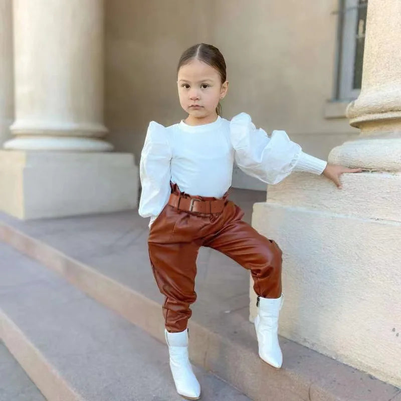 Leather Looks & Stripes Set